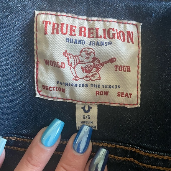 Gently Worn True Religion Denim jacket - Picture 3 of 4